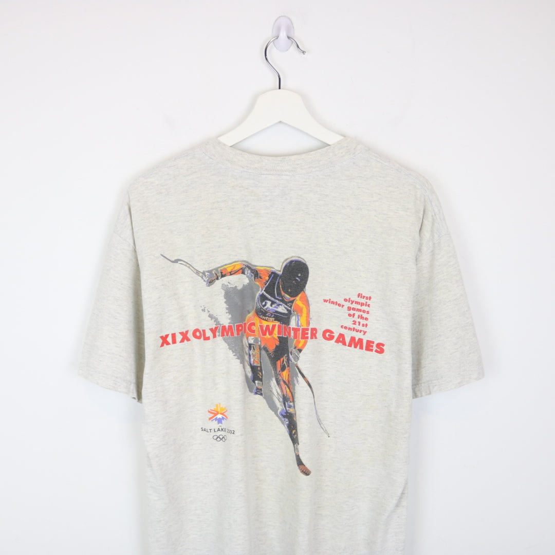 Vintage 2002 Olympic Winter Games Salt Lake Tee - L-NEWLIFE Clothing