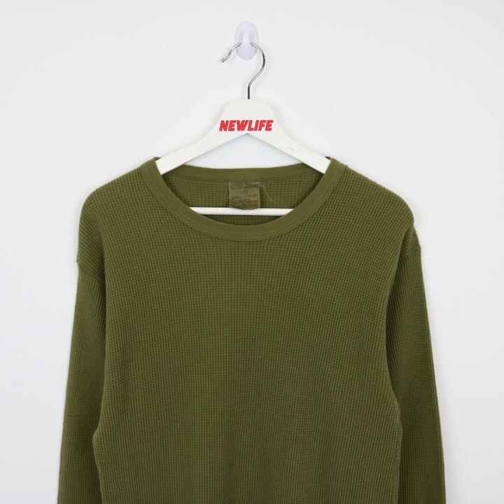 Vintage Blank Thermal Long Sleeve Tee - M-NEWLIFE Clothing