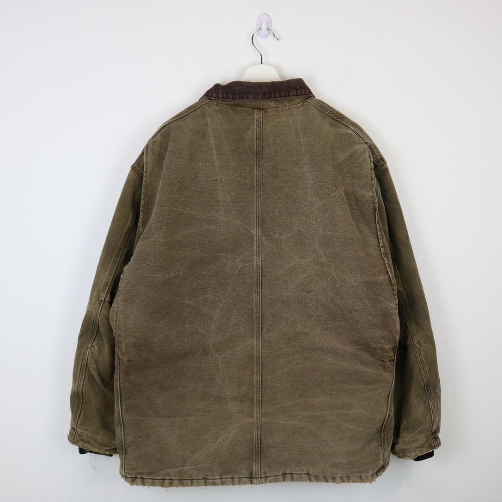 Vintage Carhartt C03 Quilt Lined Work Jacket - XL-NEWLIFE Clothing