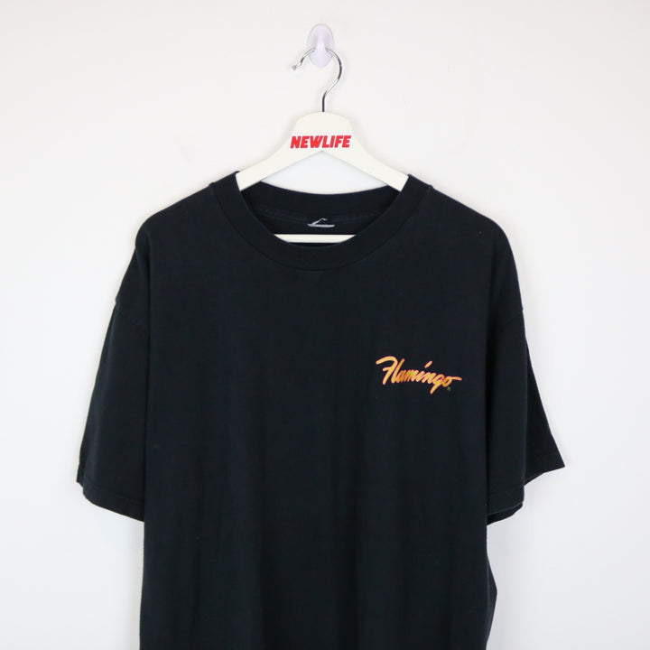 Vintage 90's Flamingo Hilton Las Vegas Tee - L-NEWLIFE Clothing