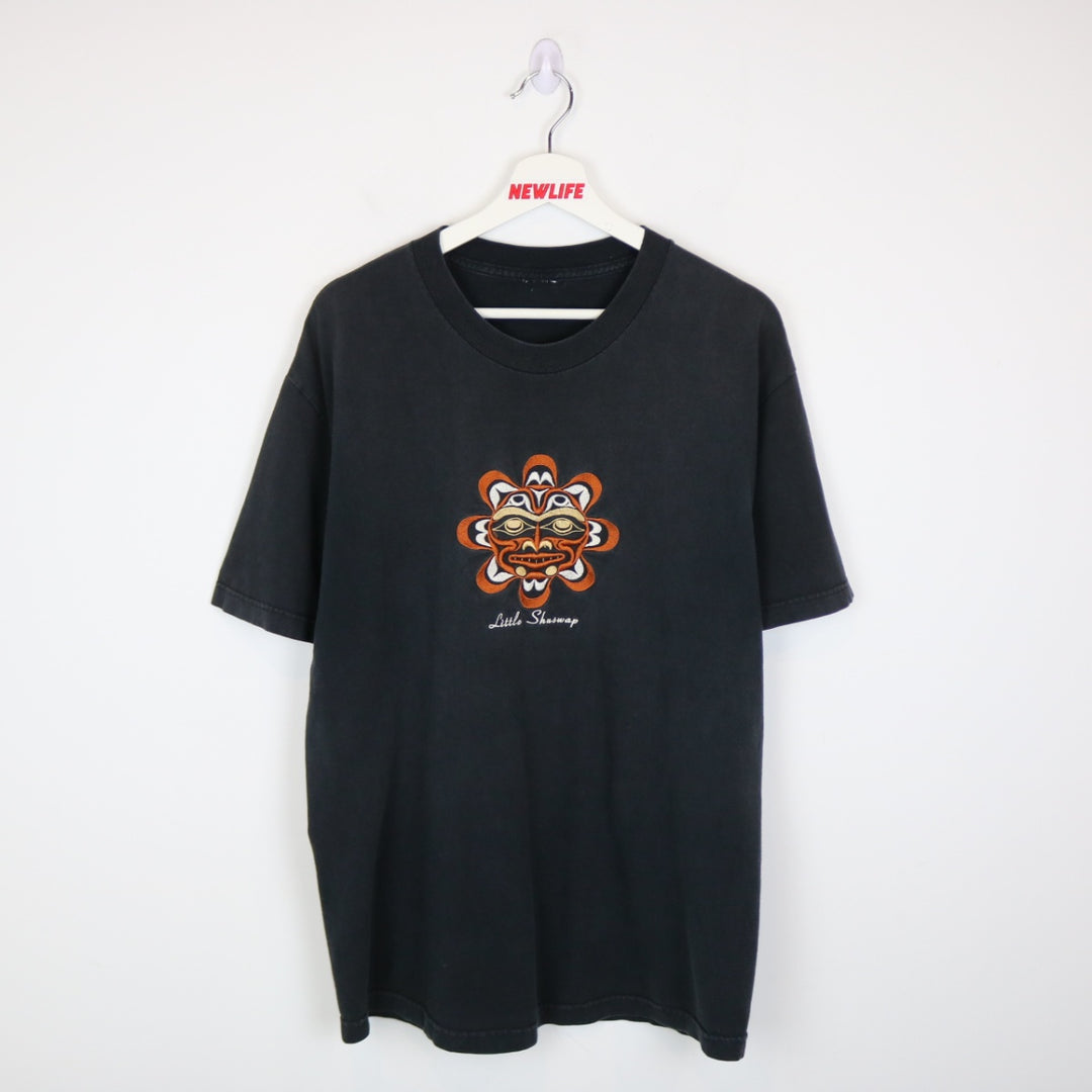 Vintage 00's Little Shuswap Tee - M-NEWLIFE Clothing
