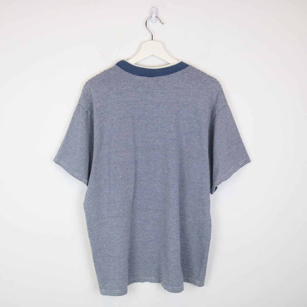Vintage 90's Striped Tee - L-NEWLIFE Clothing