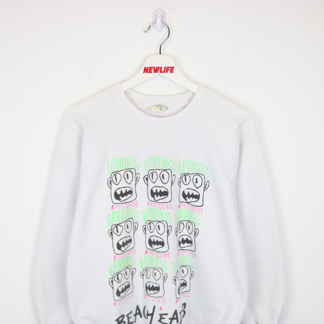 Vintage 80's Beach'Eads Crewneck - S-NEWLIFE Clothing
