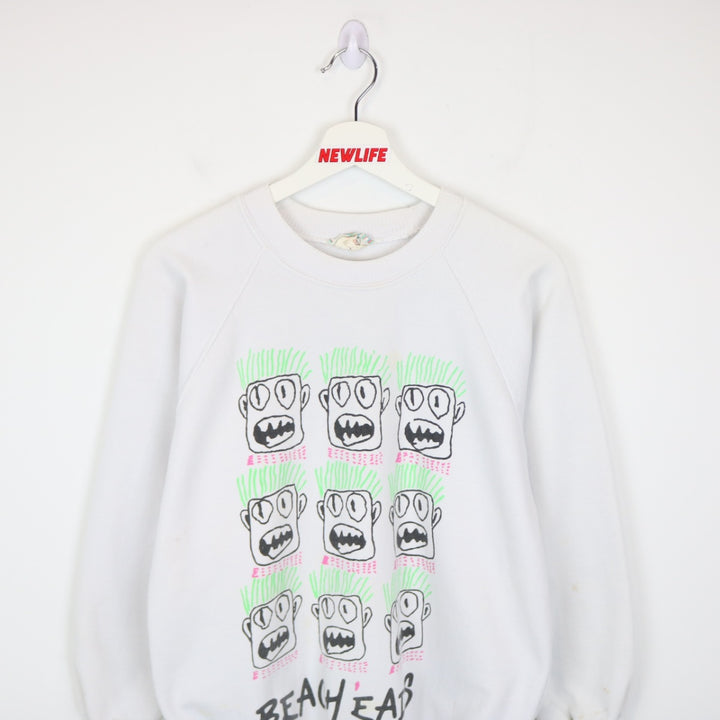 Vintage 80's Beach'Eads Crewneck - S-NEWLIFE Clothing