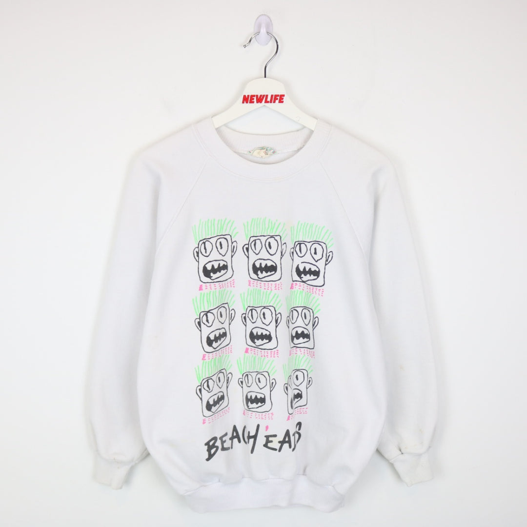 Vintage 80's Beach'Eads Crewneck - S-NEWLIFE Clothing