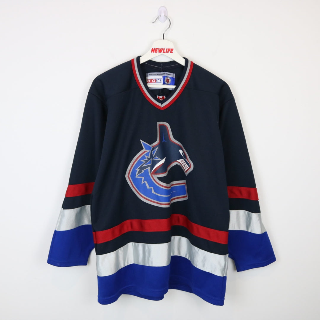 Vintage 90's Vancouver Canucks CCM Jersey - M-NEWLIFE Clothing