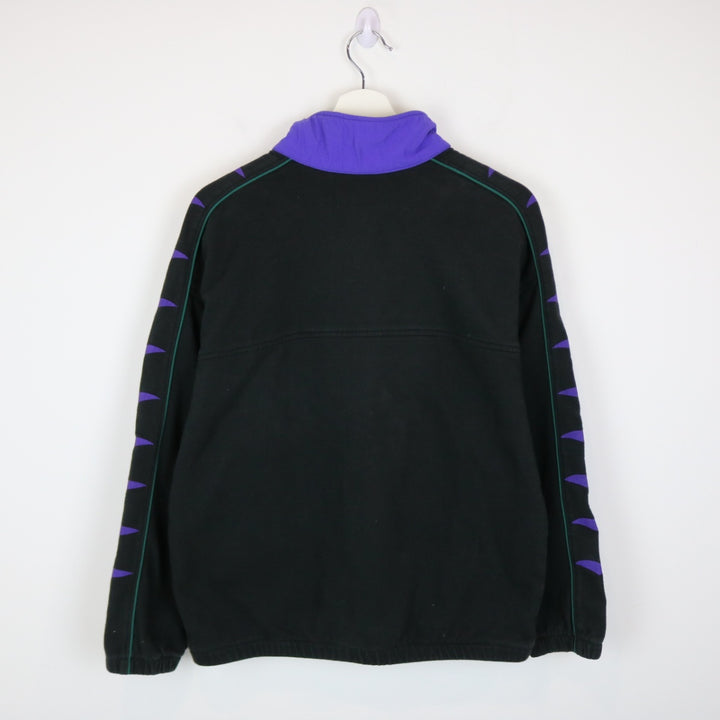 Vintage 90's Blue Skys Quarter Zip Sweater - M-NEWLIFE Clothing