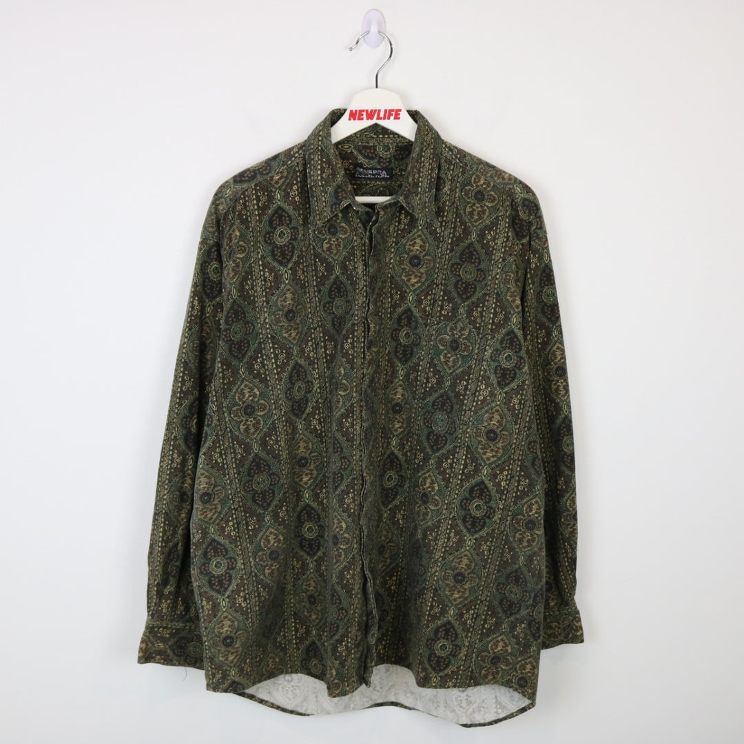 Vintage 90's Paisley Patterned Button Up - L-NEWLIFE Clothing