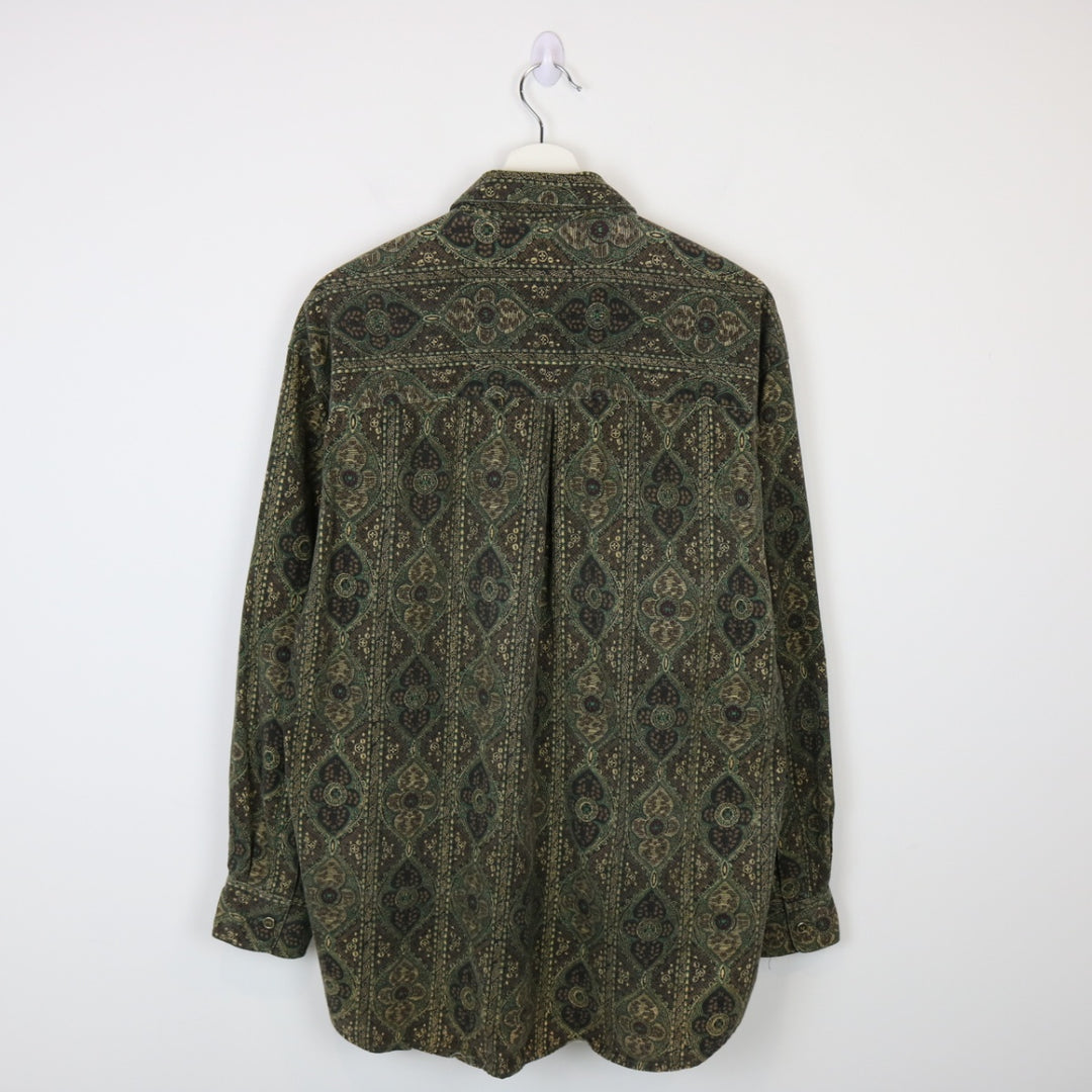 Vintage 90's Paisley Patterned Button Up - L-NEWLIFE Clothing