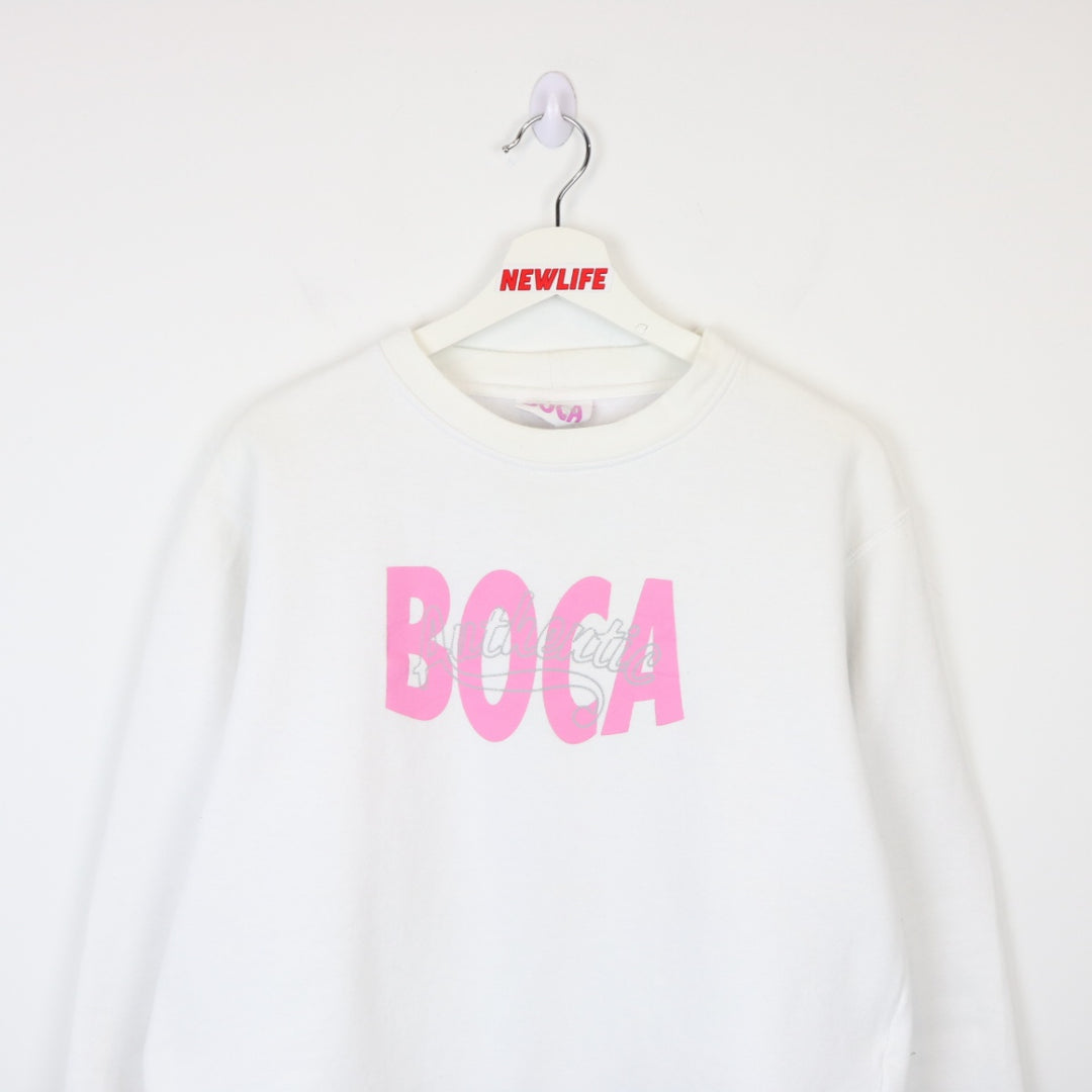 Vintage 90's Boca Authentic Crewneck - M-NEWLIFE Clothing