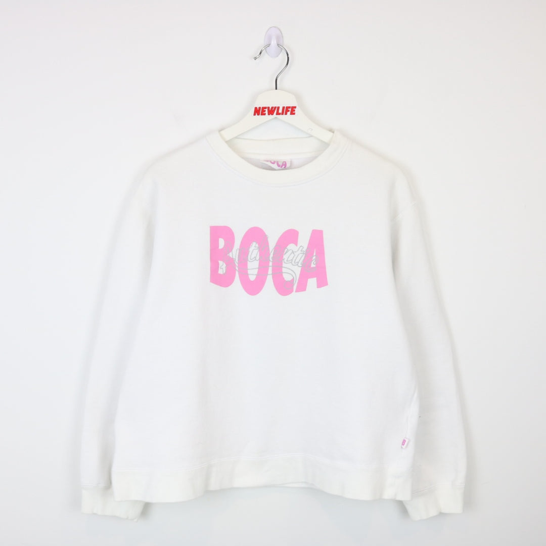 Vintage 90's Boca Authentic Crewneck - M-NEWLIFE Clothing