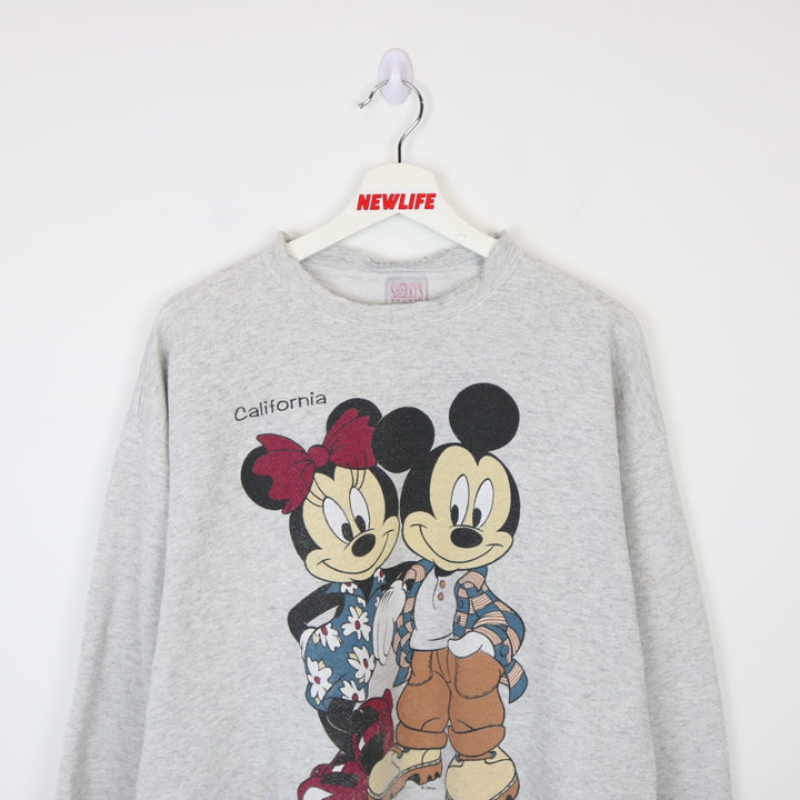 Vintage 90's Disney Mickey & Minnie Crewneck - L-NEWLIFE Clothing