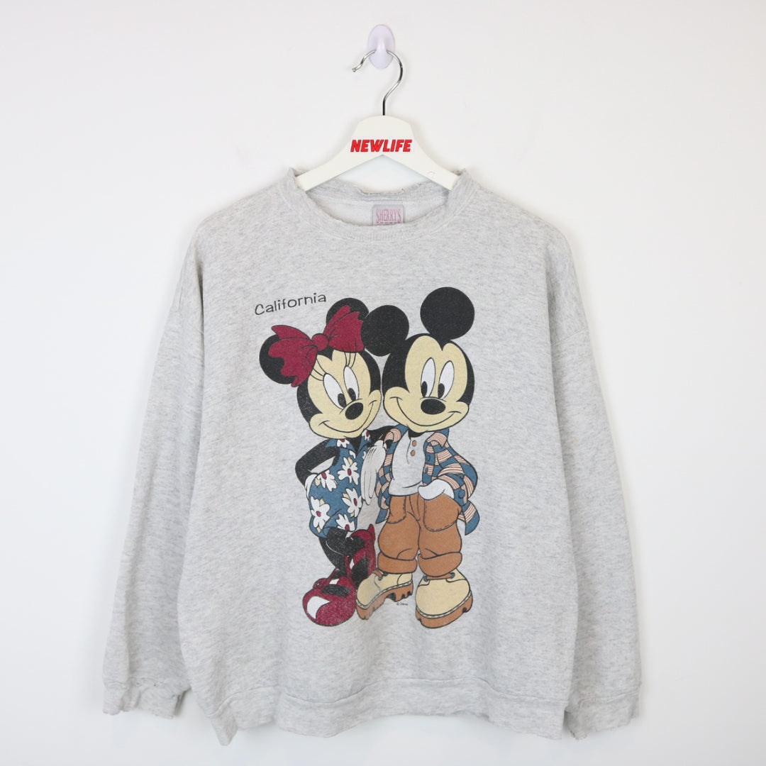 Vintage 90's Disney Mickey & Minnie Crewneck - L-NEWLIFE Clothing