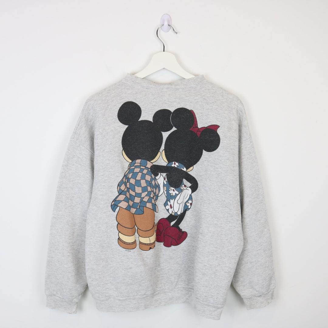 Vintage 90's Disney Mickey & Minnie Crewneck - L-NEWLIFE Clothing