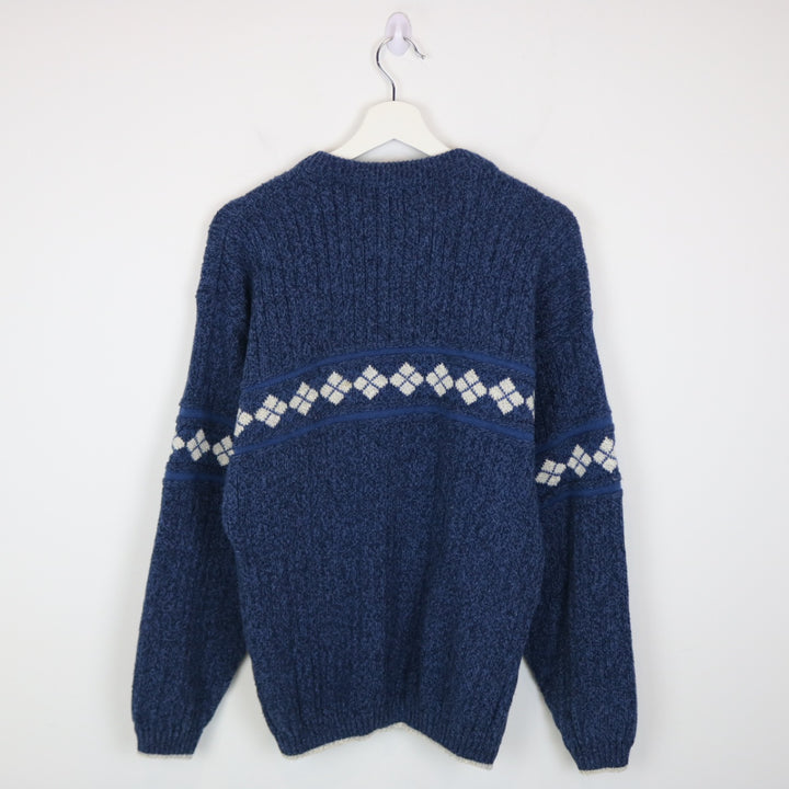 Vintage 90's Lakeland Patterned Knit Sweater - S-NEWLIFE Clothing
