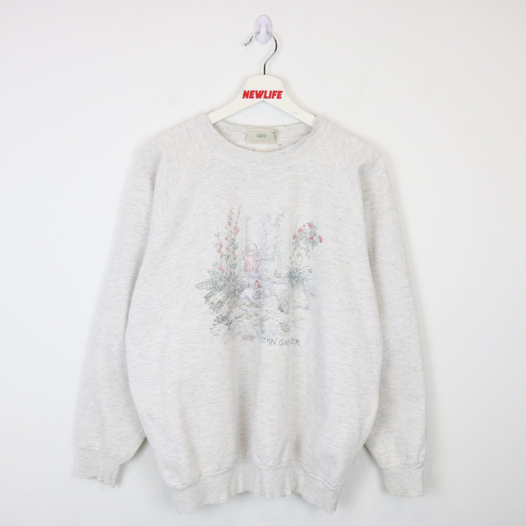 Vintage 90's Northern Gardener Nature Crewneck - L-NEWLIFE Clothing