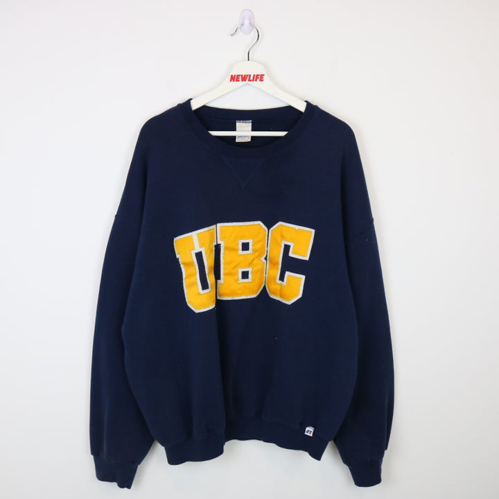 Vintage 00's University of British Columbia Russell Crewneck - XXL-NEWLIFE Clothing