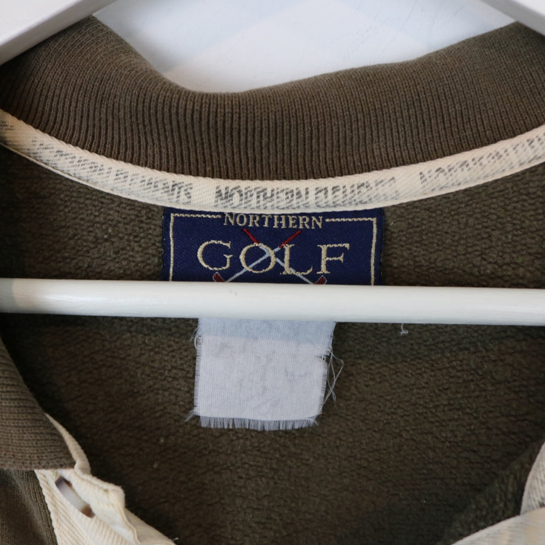 Vintage 90's Northern Elements Golf Collared Crewneck - L/XL-NEWLIFE Clothing