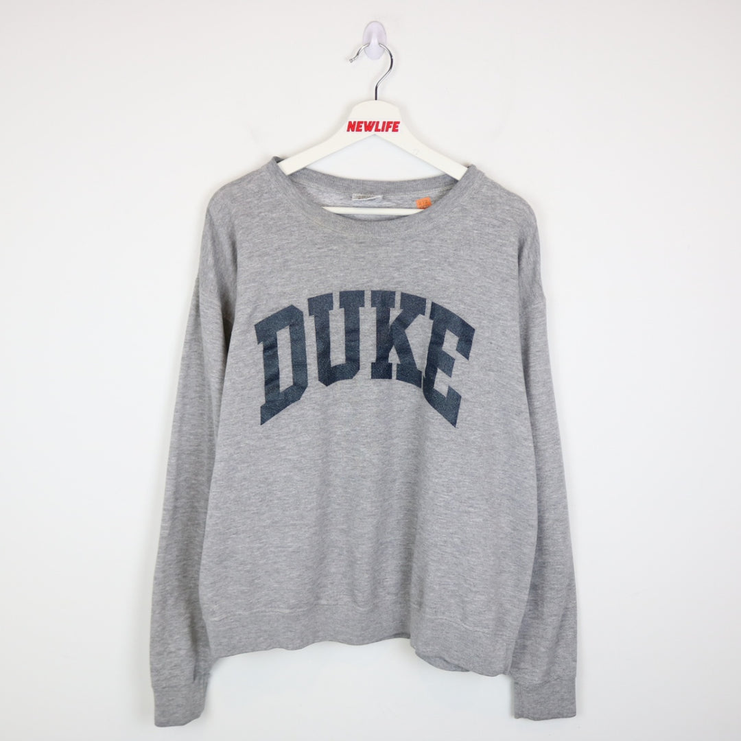 Vintage 90's Duke University Crewneck - L-NEWLIFE Clothing