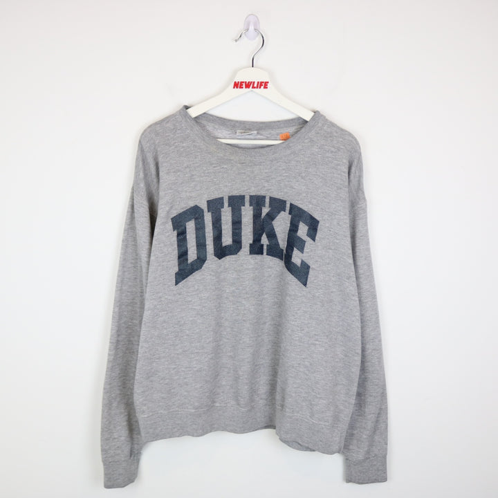 Vintage 90's Duke University Crewneck - L-NEWLIFE Clothing