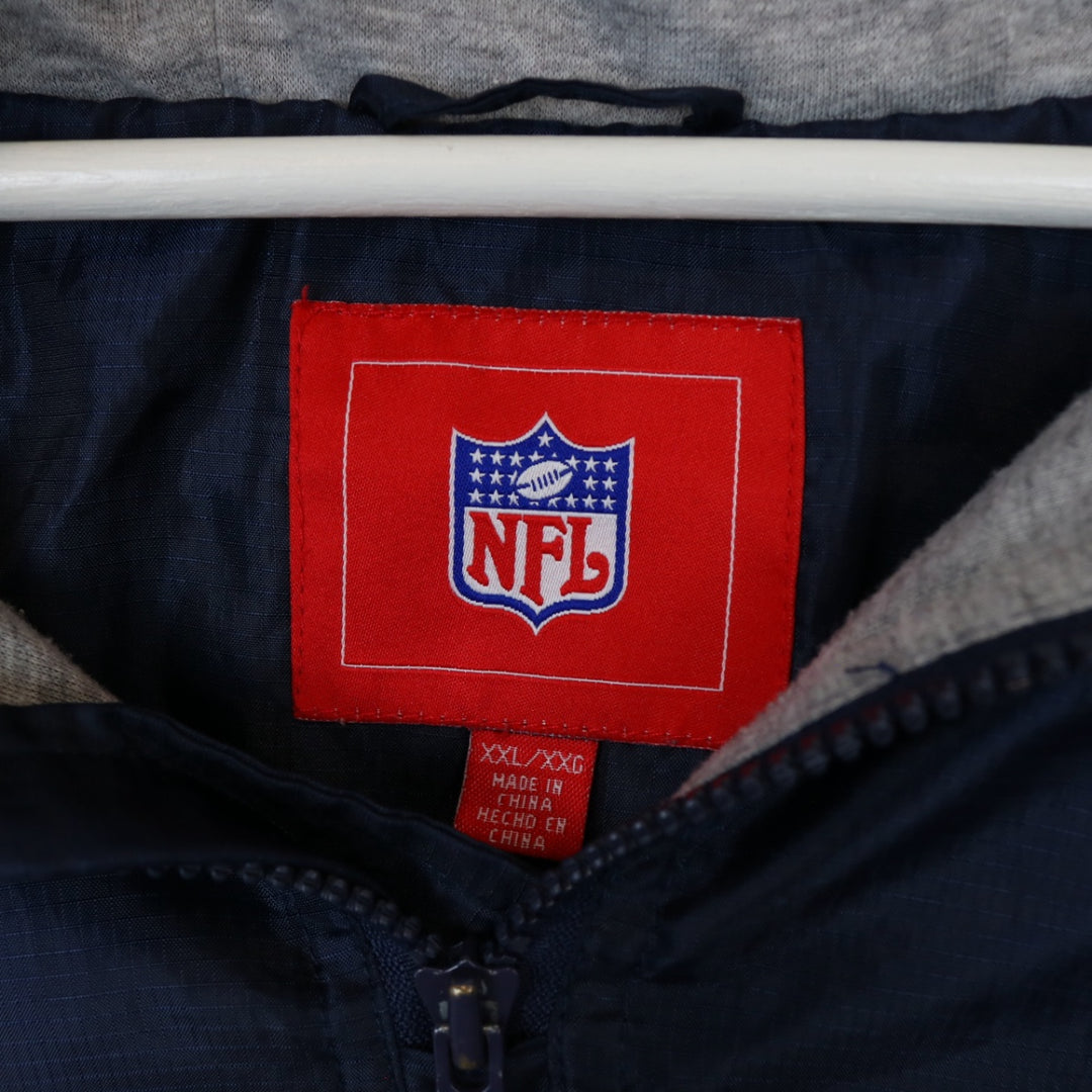 Vintage 00's Chicago Bears Quarter Zip Jacket - XXL-NEWLIFE Clothing