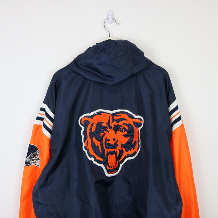 Vintage 00's Chicago Bears Quarter Zip Jacket - XXL-NEWLIFE Clothing