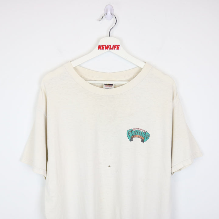 Vintage 90's Vancouver Grizzlies NBA Tee - L-NEWLIFE Clothing