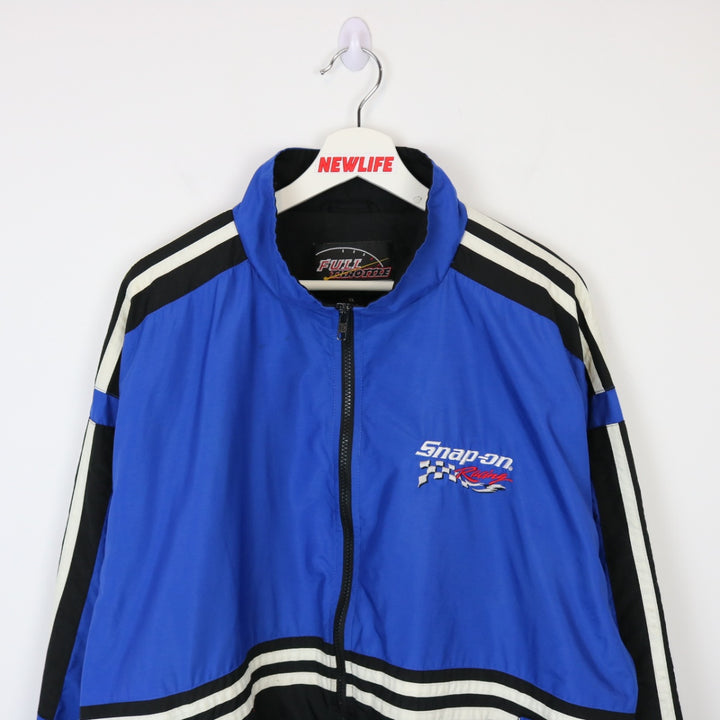 Vintage 00's Snap On Racing Windbreaker Jacket - XL-NEWLIFE Clothing