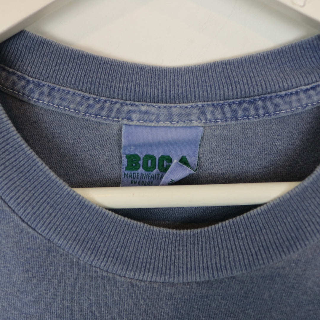 Vintage 90's Boca Authentic Tee - M-NEWLIFE Clothing