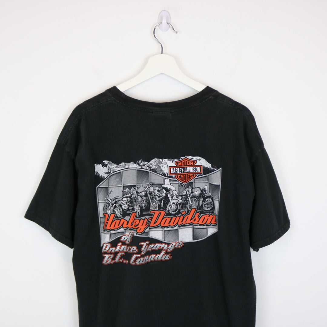 2012 Harley Davidson Prince George BC Tee - XL-NEWLIFE Clothing