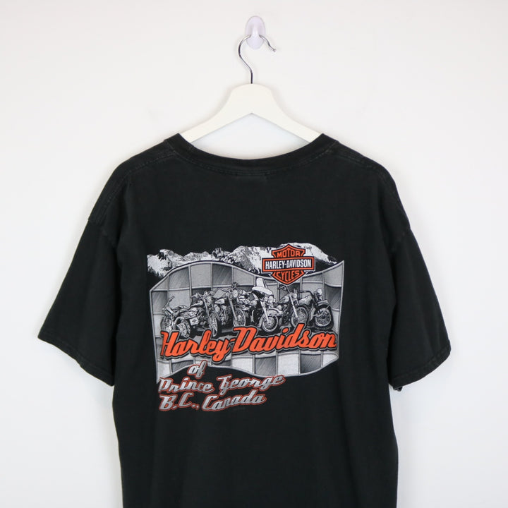 2012 Harley Davidson Prince George BC Tee - XL-NEWLIFE Clothing