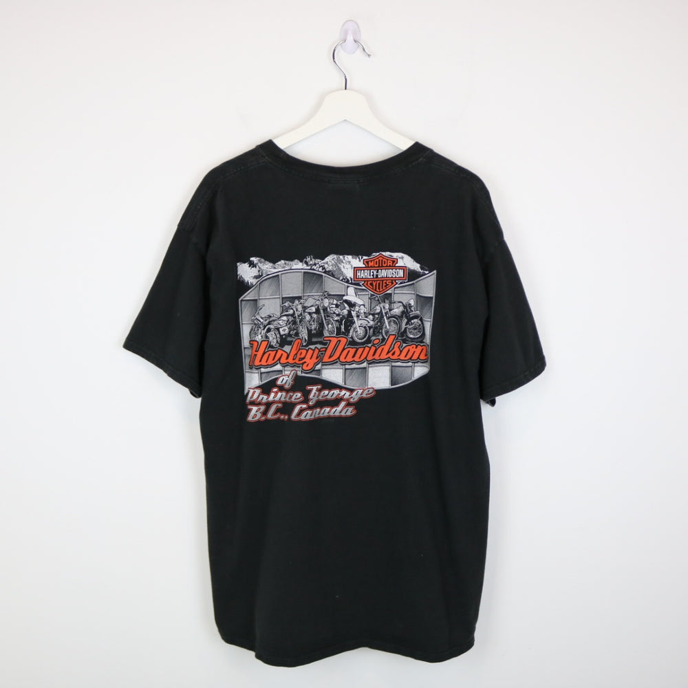 2012 Harley Davidson Prince George BC Tee - XL-NEWLIFE Clothing