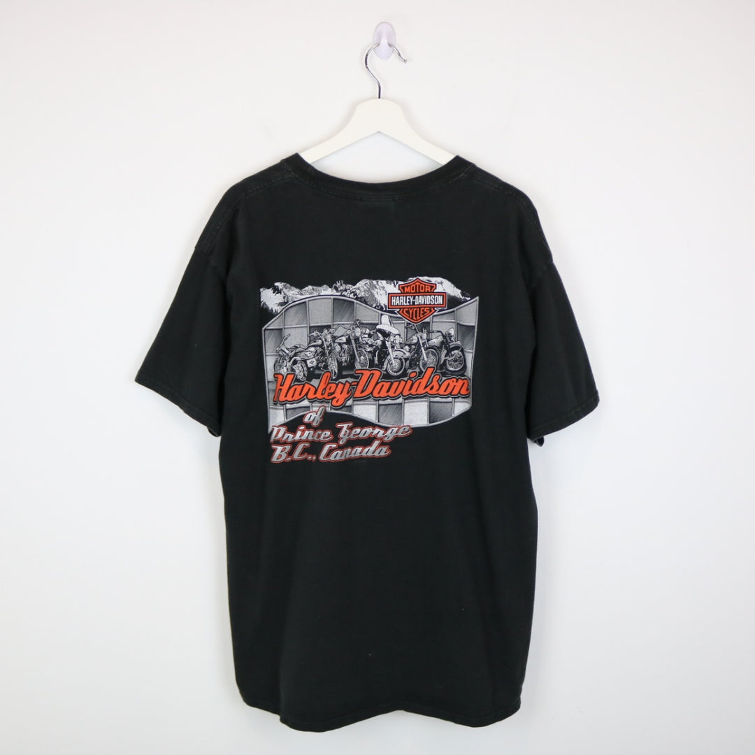 2012 Harley Davidson Prince George BC Tee - XL-NEWLIFE Clothing