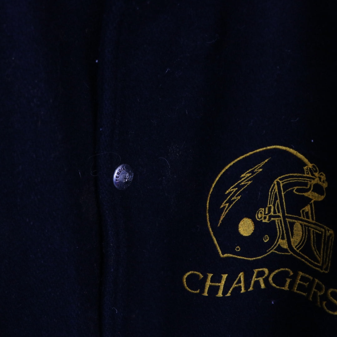 Vintage 80's San Diego Chargers Varsity Jacket - L/XL-NEWLIFE Clothing