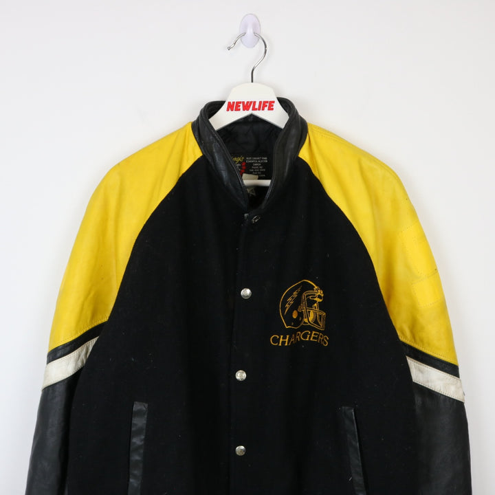 Vintage 80's San Diego Chargers Varsity Jacket - L/XL-NEWLIFE Clothing