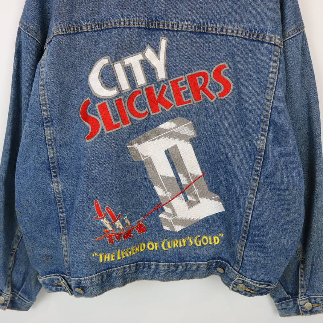 Vintage 90's City Slickers II Movie Promo Denim Jacket - XL-NEWLIFE Clothing