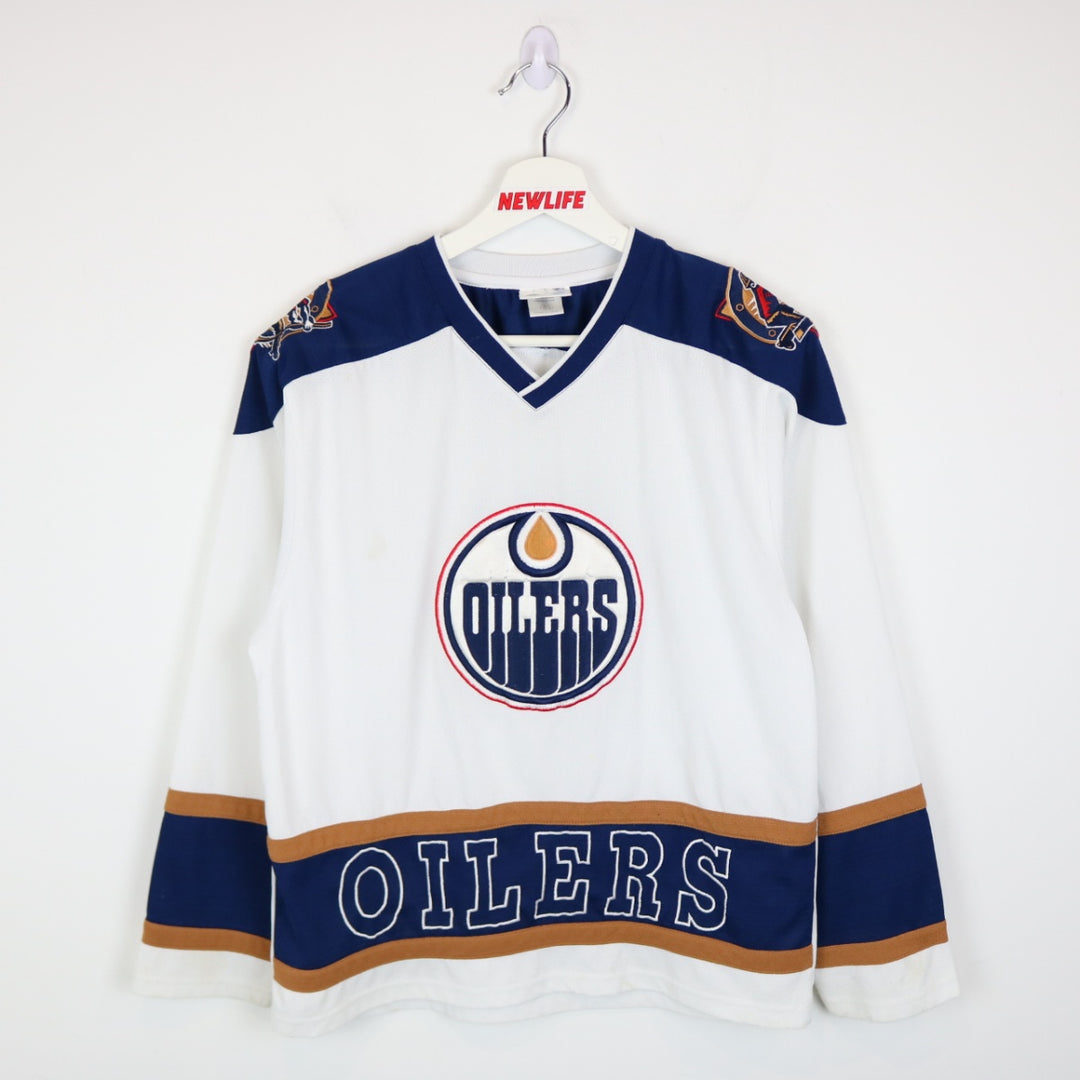 Vintage 00's Edmonton Oilers Jersey - M-NEWLIFE Clothing