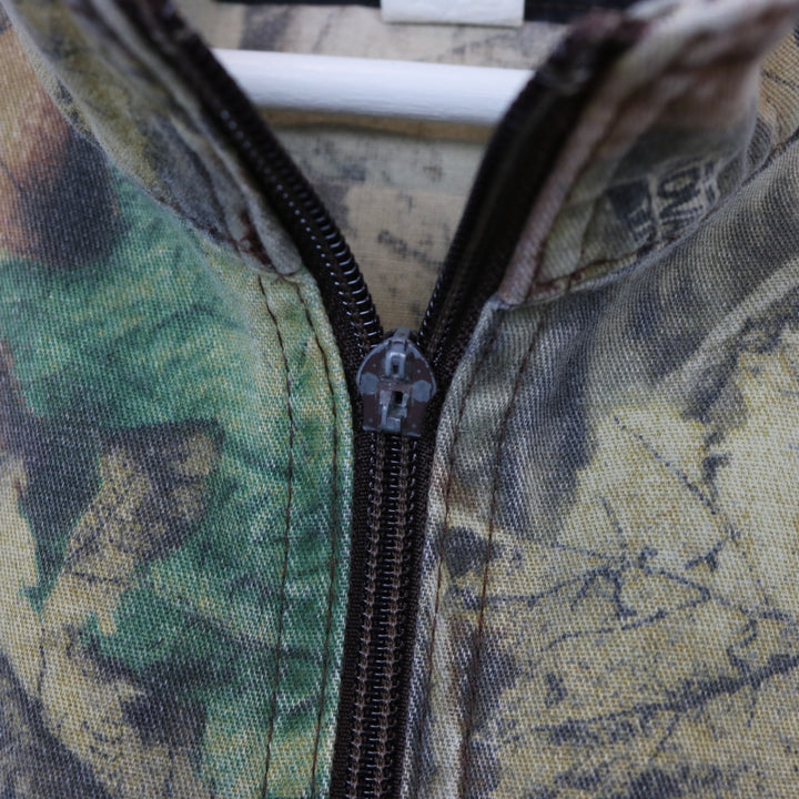 Vintage 80's Natural Habitat Real Tree Camo Jacket - L-NEWLIFE Clothing