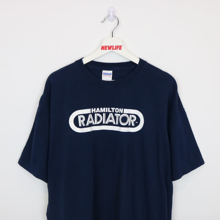 Vintage 00's Hamilton Radiator Car Tee - XL-NEWLIFE Clothing