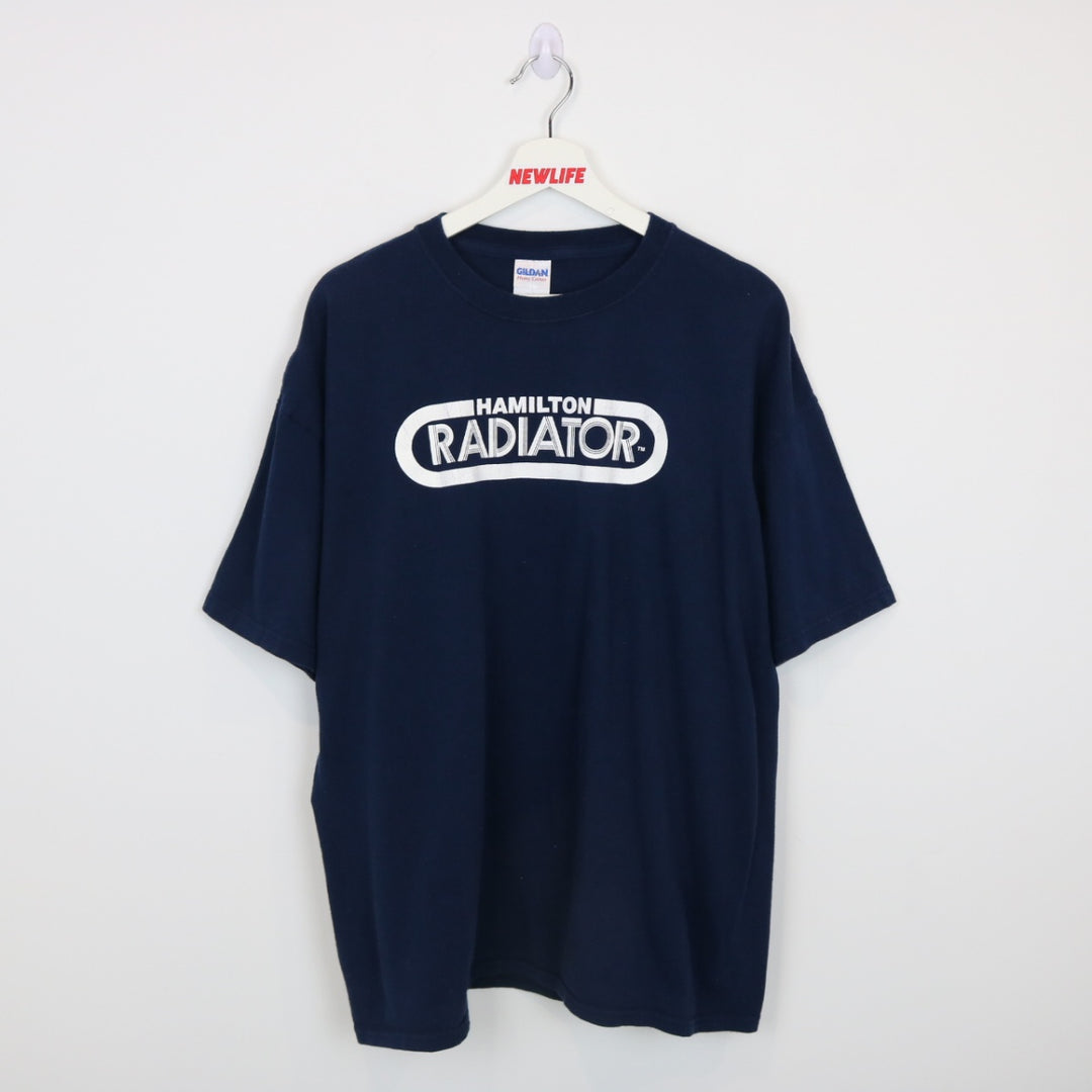 Vintage 00's Hamilton Radiator Car Tee - XL-NEWLIFE Clothing