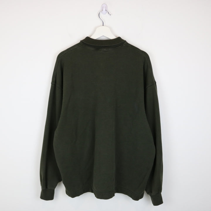 Vintage 90's Ikeda Quarter Zip Sweater - XL-NEWLIFE Clothing