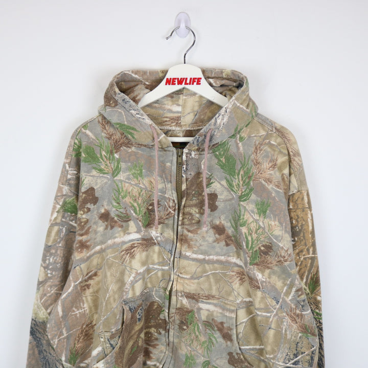 Vintage 00's Real Tree Camo Zip Up Hoodie - XL-NEWLIFE Clothing