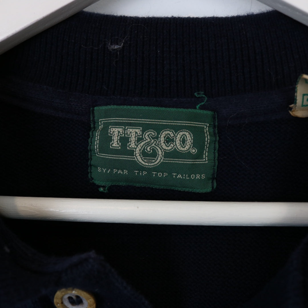 Vintage 90's TT&Co Collared Knit Sweater - L-NEWLIFE Clothing