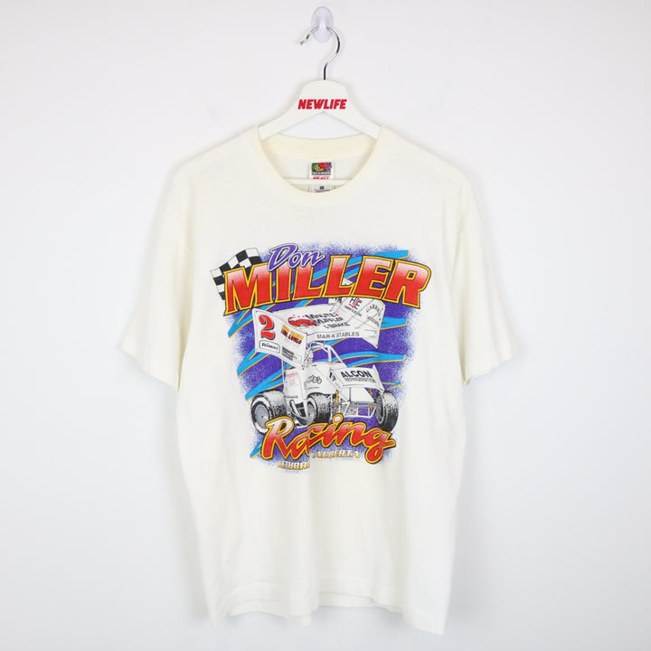 Vintage 90's Don Miller Racing Tee - L-NEWLIFE Clothing