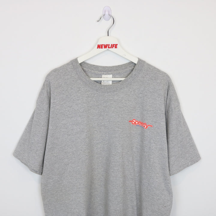 Vintage 00's Speedy Auto Service Tee - XL-NEWLIFE Clothing