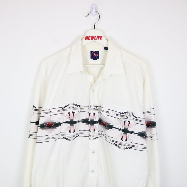 Vintage 90's Panhandle Slim Western Button Up - L-NEWLIFE Clothing