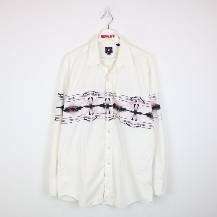Vintage 90's Panhandle Slim Western Button Up - L-NEWLIFE Clothing