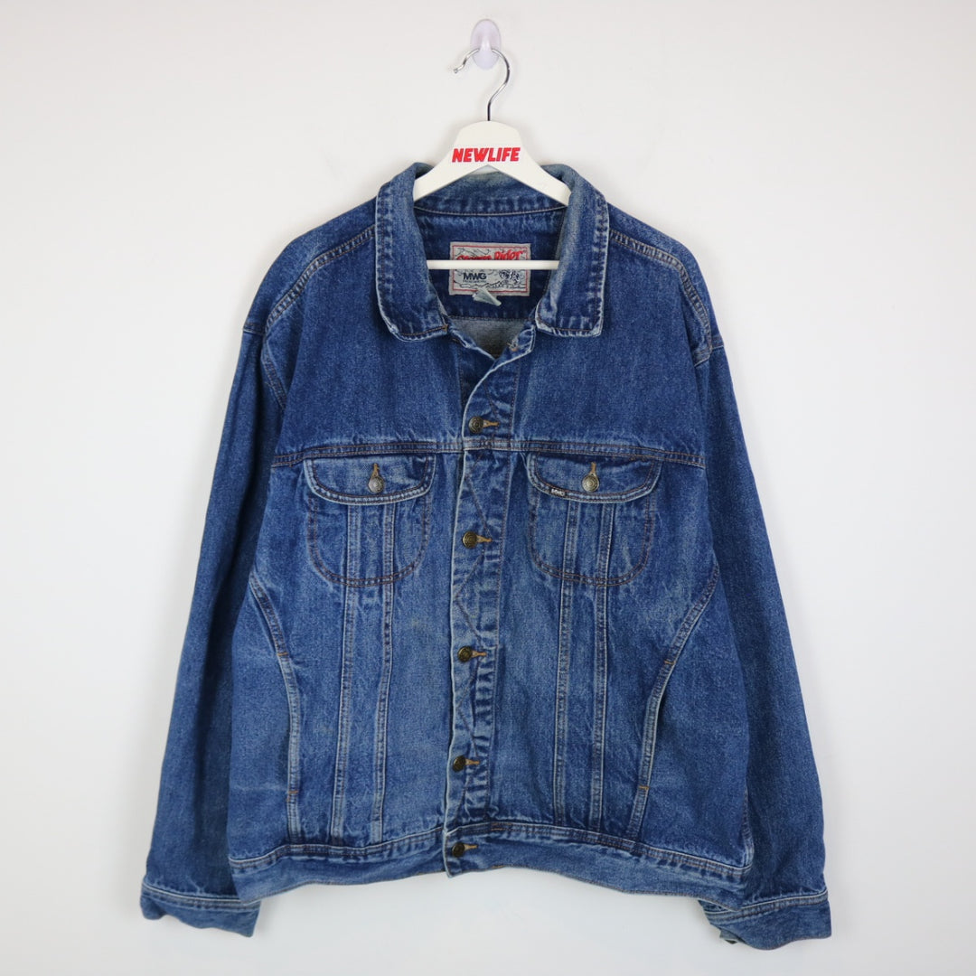 Vintage 00's MWG Storm Rider Denim Jacket - XXL-NEWLIFE Clothing