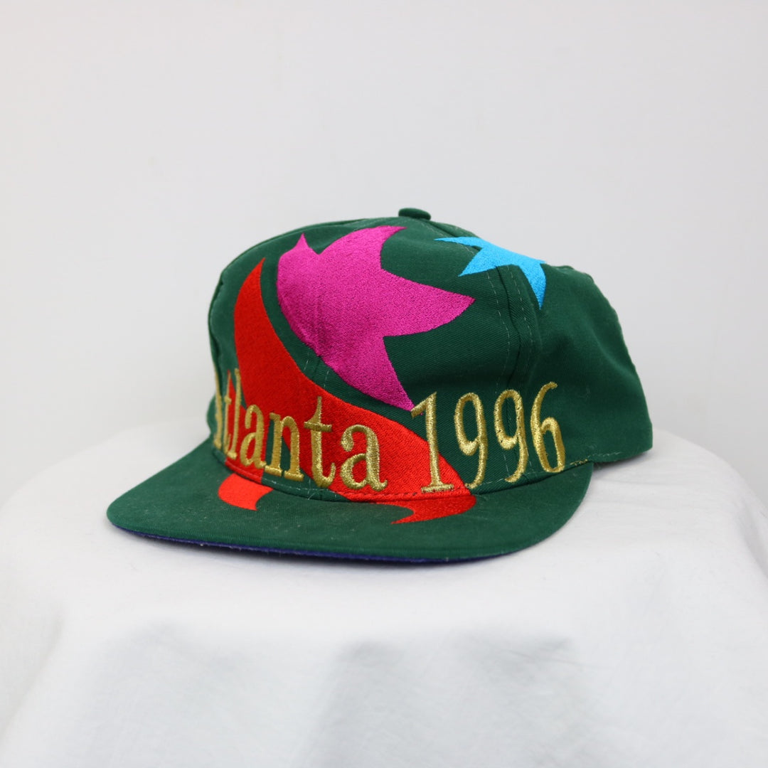 Vintage 1996 Atlanta Olympics Star Hat - OS-NEWLIFE Clothing