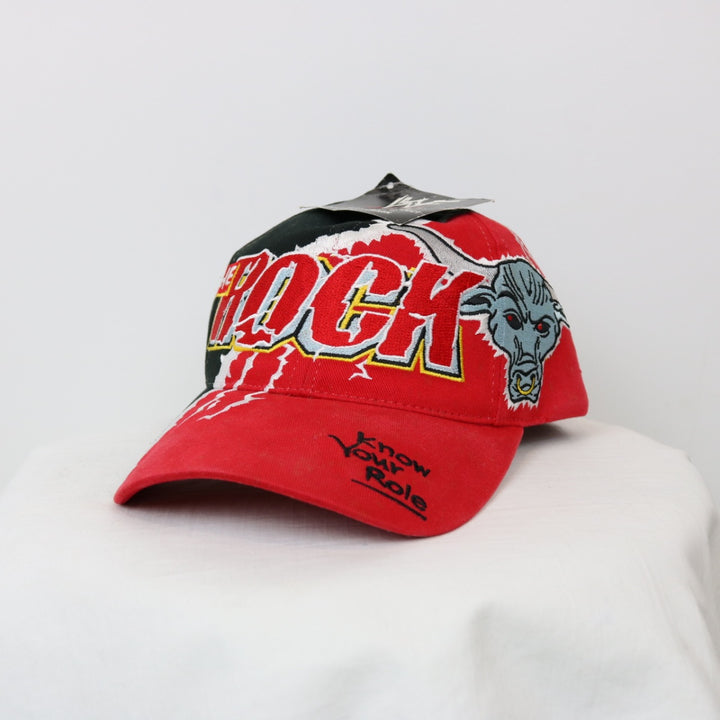 Vintage 1999 The Rock WWF Hat - OS-NEWLIFE Clothing